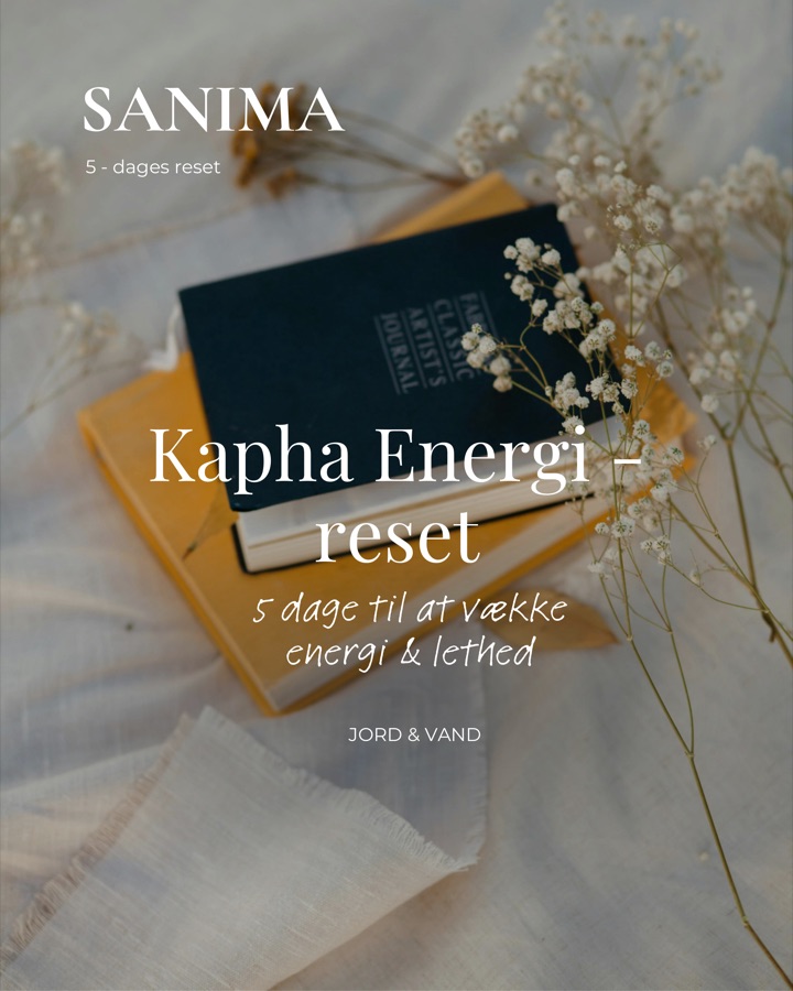 Forsiden på Kapha Energi-reset, en 5-dages reset